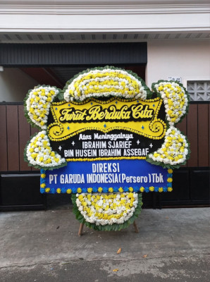 Papan Bunga Duka di Bangka Barat