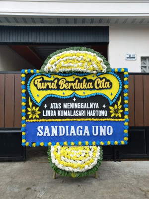 Papan Bunga Duka di Bangka Barat