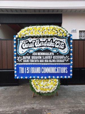 Papan Bunga Duka di Bangka Barat